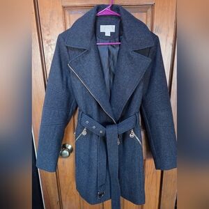 Michael Kors Wool-Blend Belted Women's Coat